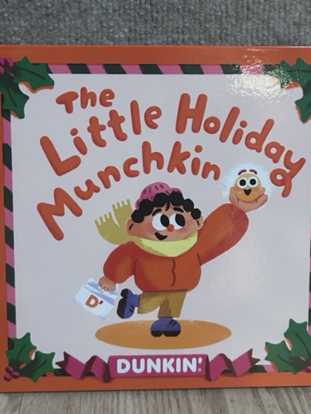 NEW Limited Edition Dunkin’ The Little Holiday Munchkin Book